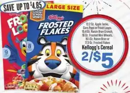 IGA Kellogg's Cereal offer