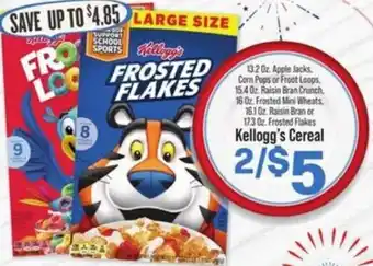 IGA Kellogg's Cereal offer