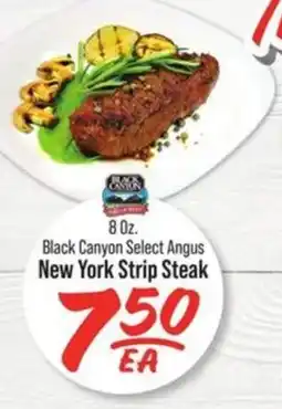 IGA Black Canyon Select Angus New York Strip Steak offer