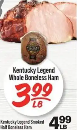 IGA Kentucky Legend Whole Boneless Ham offer