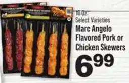 IGA Marc Angelo Flavored Pork or Chicken Skewers offer