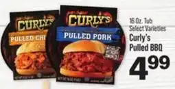 IGA Curly's Pulled BBQ offer