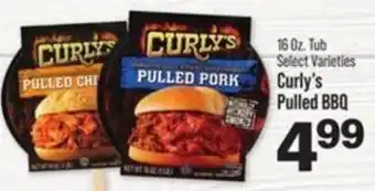 IGA Curly's Pulled BBQ offer