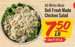 IGA All White Meat Deli Fresh Made Chicken Salad offer