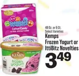 IGA Kemps Frozen Yogurt or IttiBitz Novelties offer