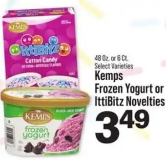 IGA Kemps Frozen Yogurt or IttiBitz Novelties offer