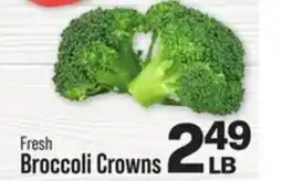 IGA Fresh Broccoli Crowns offer