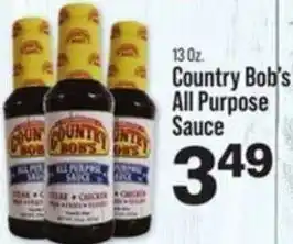 IGA Country Bob's All Purpose Sauce offer