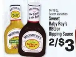 IGA Sweet Baby Ray's BBQ or Dipping Sauce offer