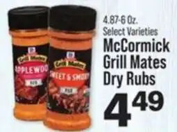 IGA McCormick Grill Mates Dry Rubs offer