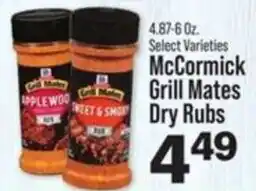 IGA McCormick Grill Mates Dry Rubs offer