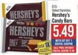 IGA Hershey's Candy Bars offer