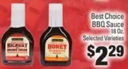 IGA Best Choice BBQ Sauce offer