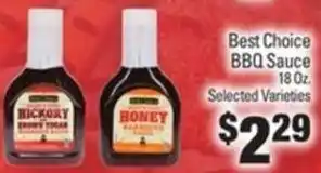 IGA Best Choice BBQ Sauce offer