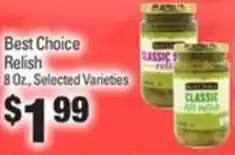 IGA Best Choice Relish offer