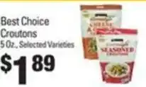 IGA Best Choice Croutons offer