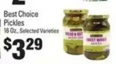 IGA Best Choice Pickles offer