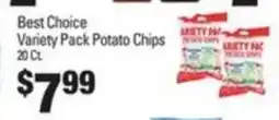 IGA Best Choice Variety Pack Potato Chips offer