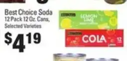 IGA Best Choice Soda offer