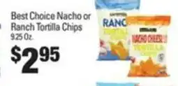 IGA Best Choice Nacho or Ranch Tortilla Chips offer
