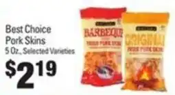 IGA Best Choice Pork Skins offer