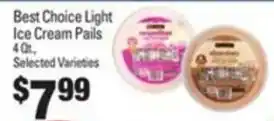 IGA Best Choice Light Ice Cream Pails offer