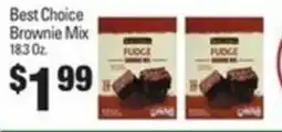 IGA Best Choice Brownie Mix offer