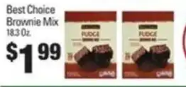 IGA Best Choice Brownie Mix offer