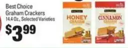 IGA Best Choice Graham Crackers offer