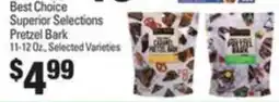 IGA Best Choice Superior Selections Pretzel Bark offer