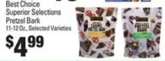 IGA Best Choice Superior Selections Pretzel Bark offer