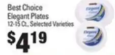 IGA Best Choice Elegant Plates offer