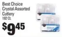 IGA Best Choice Crystal Assorted Cutlery offer