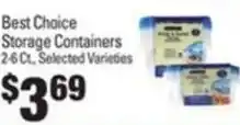IGA Best Choice Storage Containers offer
