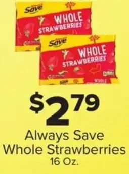 IGA Always Save Whole Strawberries offer