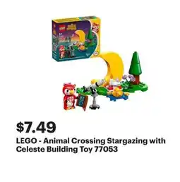 Best Buy Lego animal crossing stargazing with celeste building toy offer