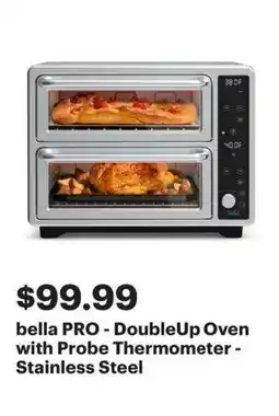 Best Buy Bella pro double up oven with probe thermometer offer