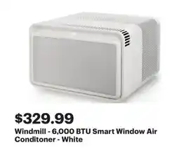 Best Buy Windmill 6,000 btu smart window air conditoner white offer