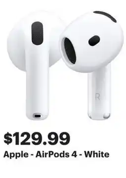 Best Buy Apple airpods 4 offer