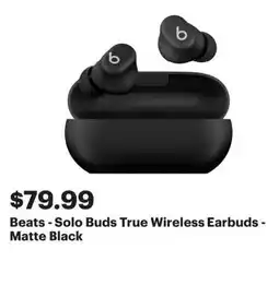 Best Buy Beats solo buds true wireless earbuds offer