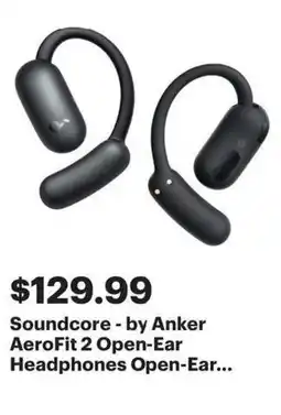 Best Buy Soundcore by anker aerofit 2 open ear offer