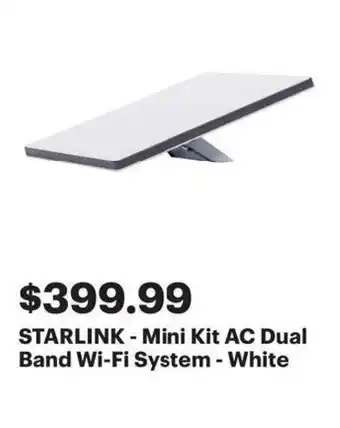 Best Buy Starlink mini kit ac dual band wi-fi system offer
