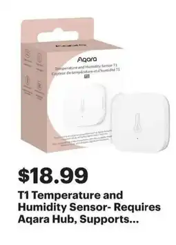 Best Buy T1 temperature and humidity sensor offer