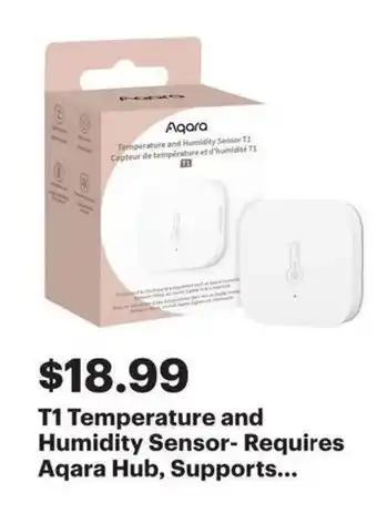 Best Buy T1 temperature and humidity sensor offer