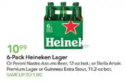 Publix 6-pack heineken lager offer
