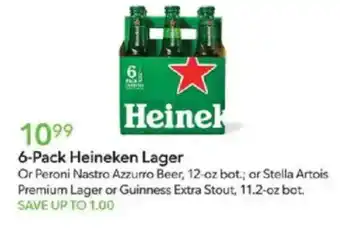 Publix 6-pack heineken lager offer