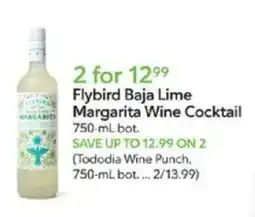 Publix Flybird baja lime margarita wine cocktail offer