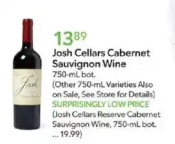 Publix Josh Cellars Cabernet Sauvignon Wine offer