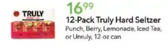 Publix 12 pack truly hard seltzer offer