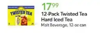 Publix 12 pack twisted tea hard iced tea offer